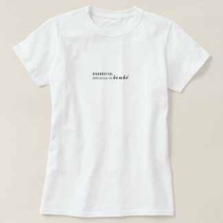 T-shirt met Bembe-tekort | Puerto Ricaanse humor