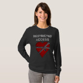 T-shirt met beperkte toegang (Voorkant volledig)