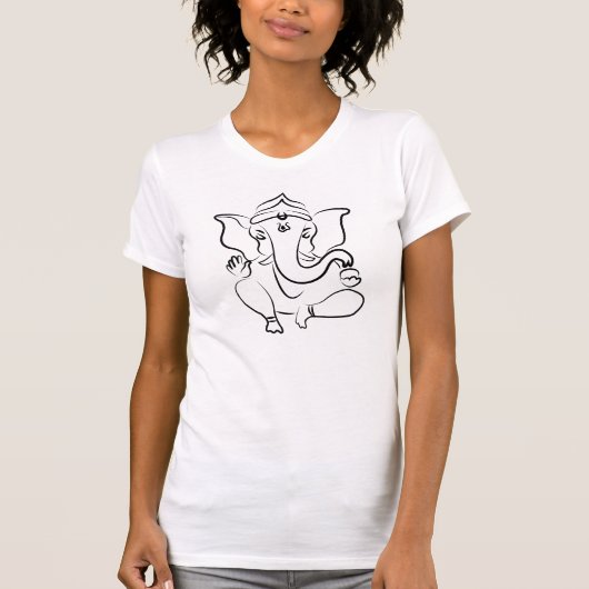 T-shirt met beperkte uitgave "Ganesha" (Voorkant)