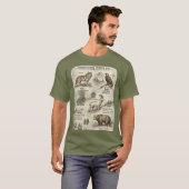 T-shirt met bergwild (Voorkant volledig)