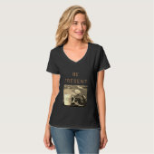 T-shirt met bericht (Voorkant volledig)