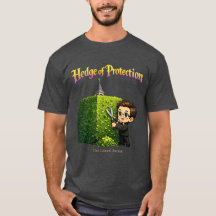 T-shirt met beschermingshaag