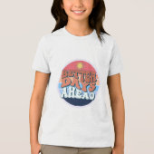 T-shirt met "Betere dagen in het verschiet" (Voorkant)