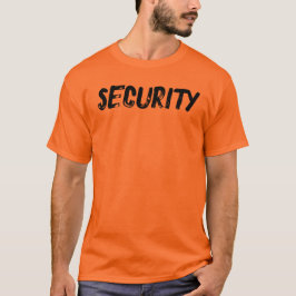 T-shirt met BEVEILIGING (voor- en achterkant)