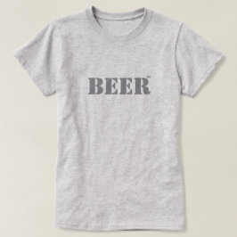 T-shirt met biermerk