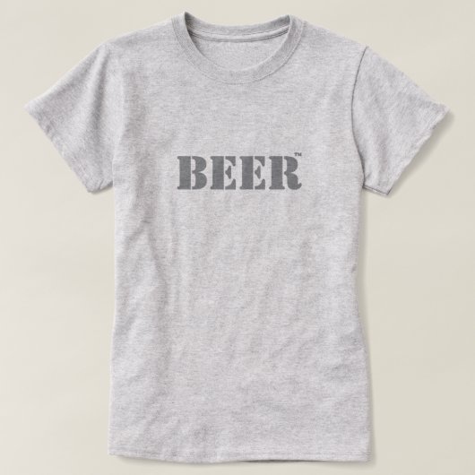 T-shirt met biermerk (Design voorkant)