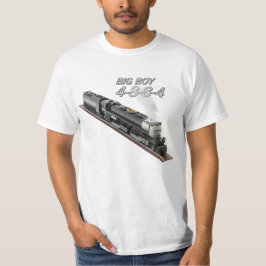 T-shirt met Big Boy-locomotief