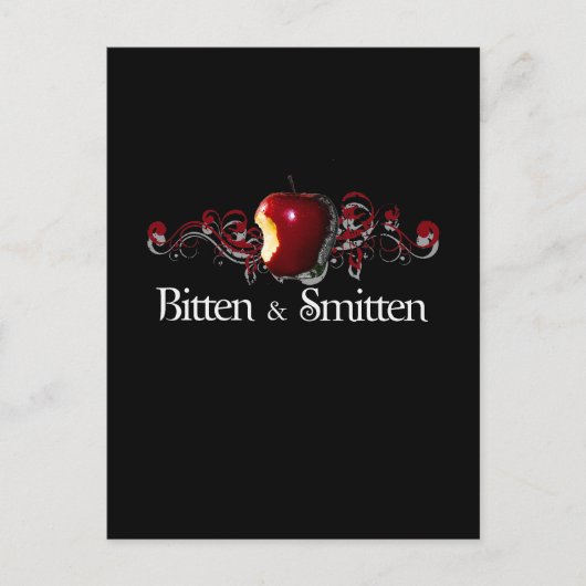 T-shirt met bittere smaak briefkaart (Voorkant)