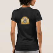 T-Shirt met blauw-oogovaal (Achterkant)