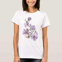 T-shirt met bloemen voor vrouwen