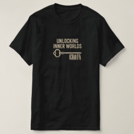 T-shirt met boekenliefhebber 'Inner Worlds Ontgren