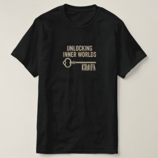 T-shirt met boekenliefhebber 'Inner Worlds Ontgren