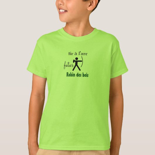 T-shirt met boog (Voorkant)