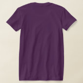 T-shirt met botanische baarmoederanatomie (Laag Achter)