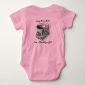 T-shirt met Brooklyn-logo-ontwerp (Achterkant)