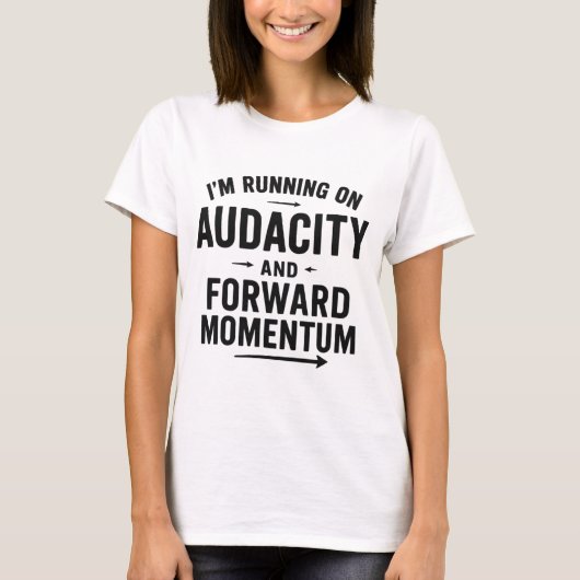 T-shirt met brutaliteit (Voorkant)