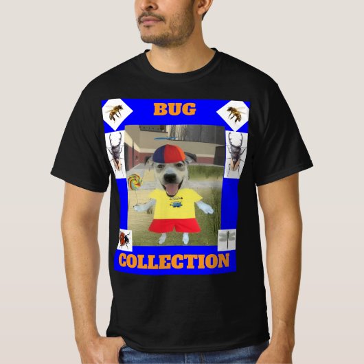 T-shirt met bug (Voorkant)