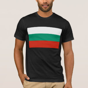 T Shirt met Bulgaarse vlag