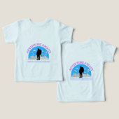 T-shirt met bundeltje vreugde (Ontwerp Voorkant & Achterkant)