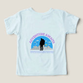 T-shirt met bundeltje vreugde (Design achterkant)