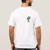T-shirt met Cactus op de rug (Achterkant)
