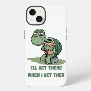 T-shirt met cartoon schildpad iPhone 13 hoesje