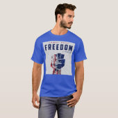 T-shirt met CD-art, vrij (Voorkant volledig)