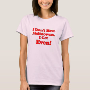 T-shirt met citaat over autisme-melt-down, grappig