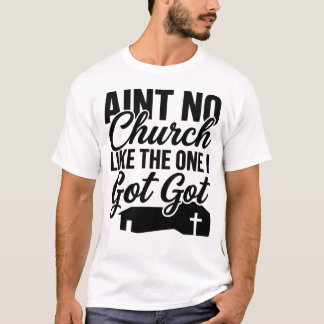 T-shirt met citaat van Southern Christian Church