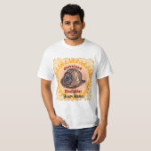 T-shirt met Cleveland brandweerman (Voorkant volledig)