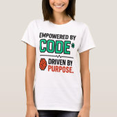 T-shirt met Code en Doel (Voorkant)