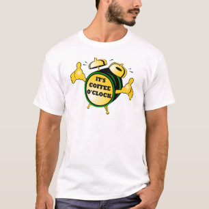 T-shirt met Coffee O'clock