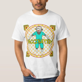 T-Shirt met contactsleutel gevaccineerd
