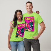 T-shirt met Cosmo Cat Comics-strip uit de jaren 50 (Unisex)