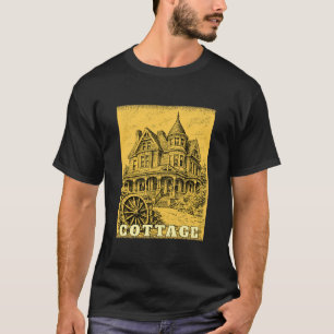 T-shirt met cottagehuis