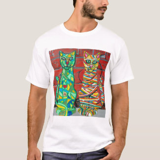 T-shirt met Cuby Cats
