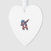T-shirt met dabbing luiaard ornament (voorkant)