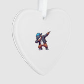 T-shirt met dabbing luiaard ornament (voorkant)