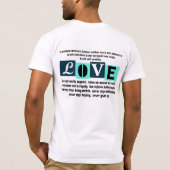 T-shirt met de grootste liefde (Achterkant)