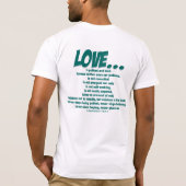 T-shirt met de grootste liefde (Achterkant)