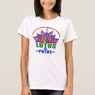 T-shirt met de logo van SYV Lotus voor POTUS.