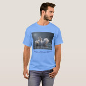 T-shirt met de loop van de ware liefde (Voorkant volledig)