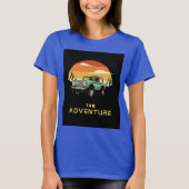 T-shirt met de tekst "Onbegrensde dromen, eindeloz (Voorkant)