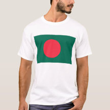 T-Shirt met de vlag van Bangladesh