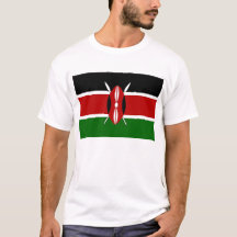 T-Shirt met de vlag van Kenia