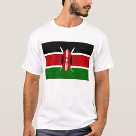 T-Shirt met de vlag van Kenia