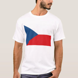 T-Shirt met de vlag van Tsjechië