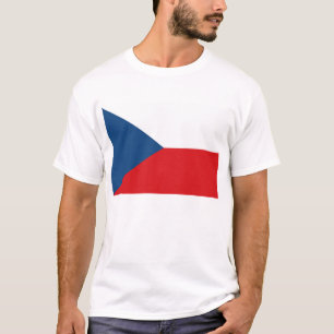 T-Shirt met de vlag van Tsjechië