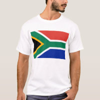 T Shirt met de vlag van Zuid-Afrika
