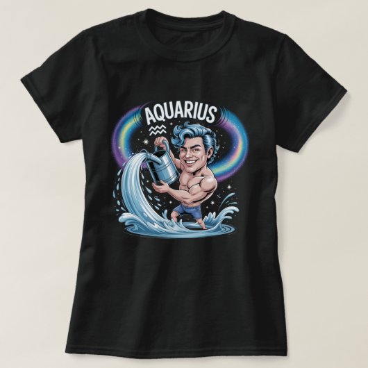 T-shirt met de Waterman zodiac (Design voorkant)